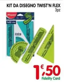 D'Ambros Kit da disegno Twist'n Flex offerta
