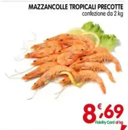 D'Ambros Mazzancolle tropicali precotte offerta