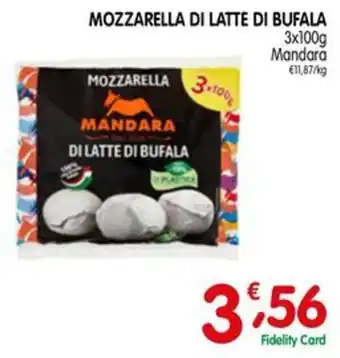 D'Ambros Mozzarella di latte di bufala Mandara offerta