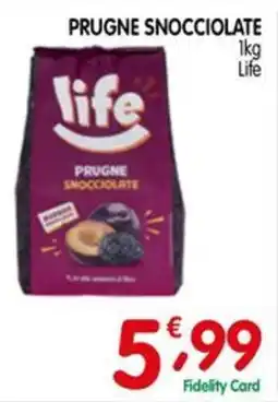 D'Ambros Prugne snocciolate Life offerta