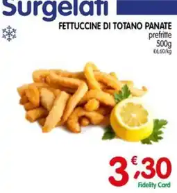 D'Ambros Fettuccine di totano panate offerta