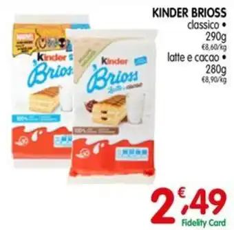 Kinder Brioss classico