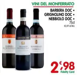 D'Ambros Vini del Monferrato offerta