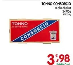 D'Ambros Tonno consorcio in olio di oliva offerta