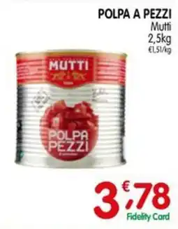 D'Ambros Polpa a pezzi Mutti offerta