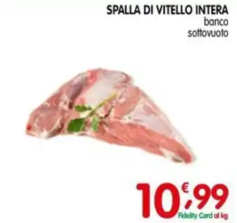 Spalla di vitello intera
