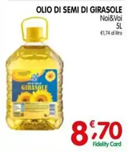 D'Ambros Olio di semi di girasole Noi&Voi offerta