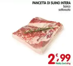 D'Ambros Pancetta di suino intera offerta
