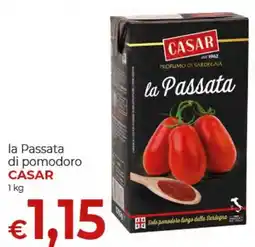 Supermercati Nonna Isa la Passata di pomodoro CASAR offerta