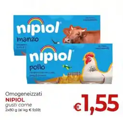 Supermercati Nonna Isa Nipiol gusti carne offerta