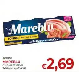 Supermercati Nonna Isa Tonno Mareblu all'olio di oliva offerta