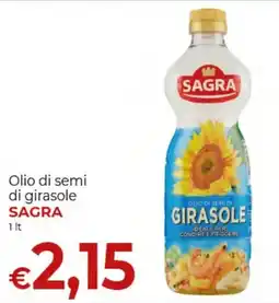 Supermercati Nonna Isa Olio di semi di girasole Sagra offerta