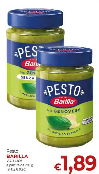 Supermercati Nonna Isa Pesto Barilla offerta