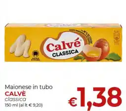 Supermercati Nonna Isa Maionese in tubo Calvé classica offerta