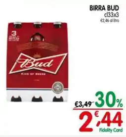 D'Ambros Birra Bud offerta