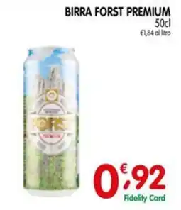 D'Ambros Birra Forst Premium offerta