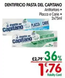 D'Ambros Dentifricio pasta del capitano offerta