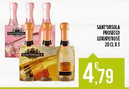 Supermercato Pollio Sant'Orsola Prosecco Luxury/Rosè offerta