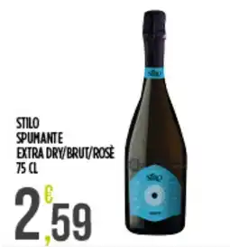 Supermercato Pollio Stilo spumante extra dry/brut/rose offerta