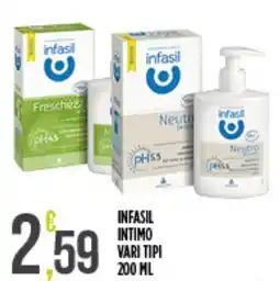 Supermercato Pollio Infasil intimo offerta