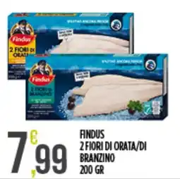 Supermercato Pollio Findus 2 Fiori di Orata/Di Branzino offerta