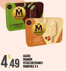 Supermercato Pollio Algida Magnum Pistacchio/Bianco Mandorle offerta