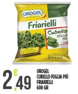 Supermercato Pollio Orogel friarielli cubello foglia più offerta