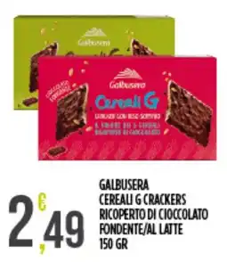 Supermercato Pollio Galbusera Cereali G Crackers offerta