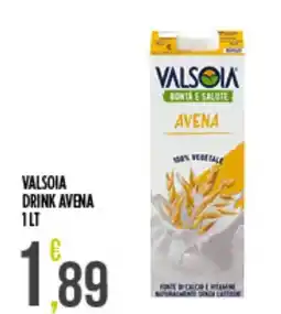 Supermercato Pollio Valsòia drink avena offerta