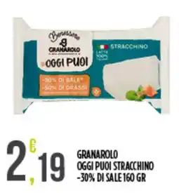 Supermercato Pollio Granarolo oggi puoi stracchino offerta