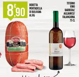 Supermercato Pollio Beretta Mortadella di Bologna offerta