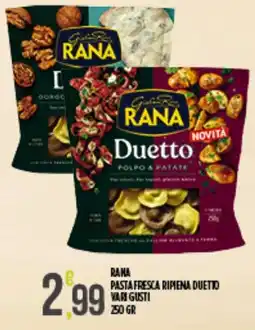 Supermercato Pollio Rana pasta fresca ripiena duetto vari gusti offerta