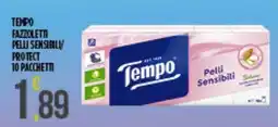 Supermercato Pollio Tempo Fazzoletti Pelli Sensibili offerta