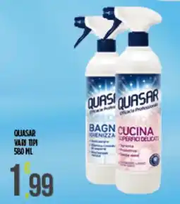 Supermercato Pollio Quasar bagni igienizza offerta