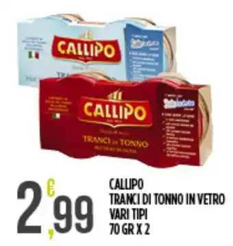 Callipo tranci di tonno in vetro