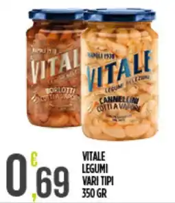Supermercato Pollio Vitale legumi vari tipi offerta