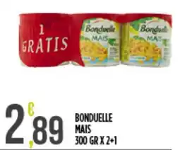 Supermercato Pollio Bonduelle Mais offerta