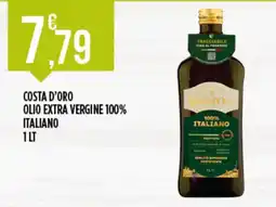 Supermercato Pollio Costa d'Oro olio extra vergine offerta