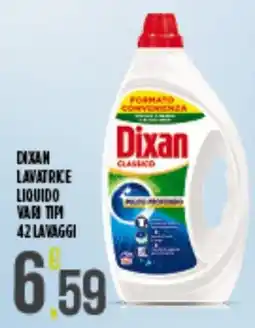 Supermercato Pollio Dixan lavatrice liquido vari tipi offerta