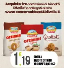 Supermercato Pollio Biscotti Divella offerta