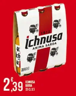 Supermercato Pollio Ichnusa birra offerta