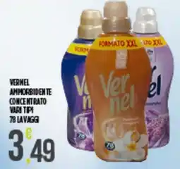 Supermercato Pollio Vernel ammorbidente concentrato offerta