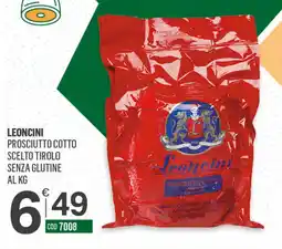 Tutto Risparmio Cash&Carry Leoncini prosciutto cotto scelto tirolo senza glutine offerta