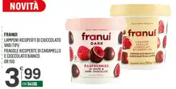 Tutto Risparmio Cash&Carry Franui lamponi ricoperti di cioccolato offerta