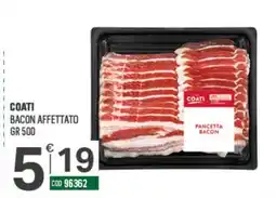 Tutto Risparmio Cash&Carry Coati bacon affettato offerta