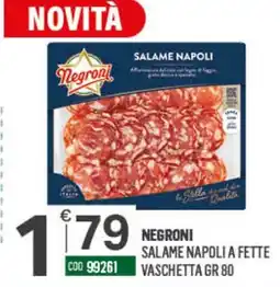 Tutto Risparmio Cash&Carry Negroni salame napoli offerta