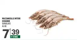 Tutto Risparmio Cash&Carry Mazzancolle intere Ecuador offerta