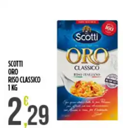 Supermercato Pollio Scotti Oro Riso Classico offerta