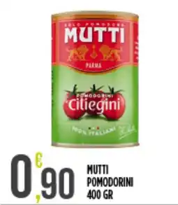 Supermercato Pollio Mutti pomodorini ciliegini offerta