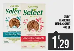 Supermercato Pollio Select Lenticchie Medie/Giganti offerta